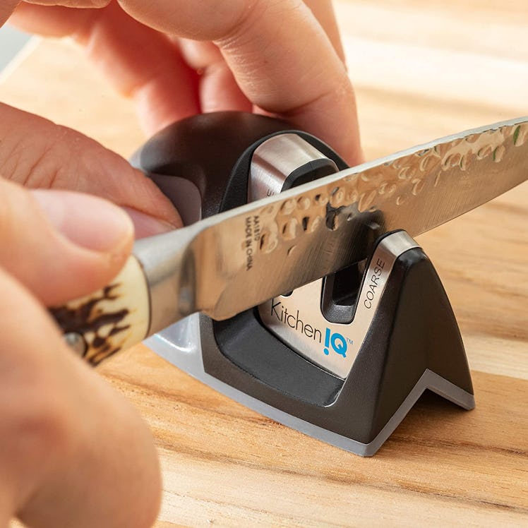 KitchenIQ Edge Grip 2-Stage Knife Sharpener