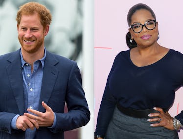 Prince Harry and Oprah Winfrey