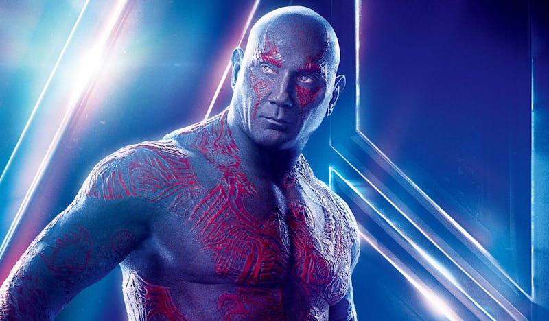 Drax the Destroyer from Guardians of the Galaxy 3 