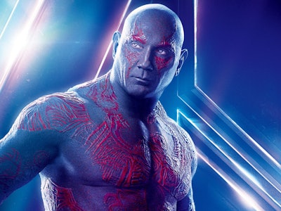 Drax the Destroyer from Guardians of the Galaxy 3 