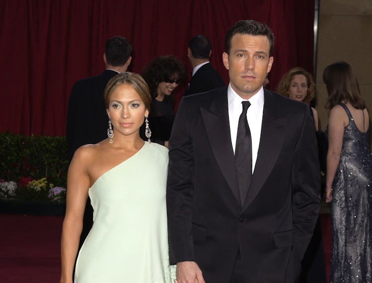 Jennifer Lopez and Ben Affleck at the Oscars