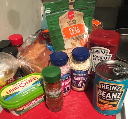Making Tayce beans on toast from 'Drag Race UK' Season 2 required ordering beans from Britain.