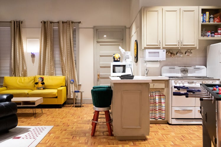The 'Friends' Experience in NYC has a recreation of Chandler and Joey's apartment from 'Friends.'