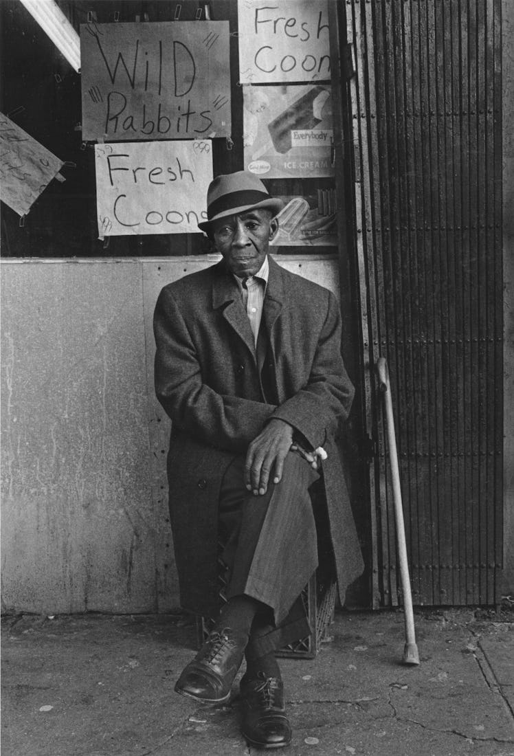 A man photographed by Dawoud Bey
