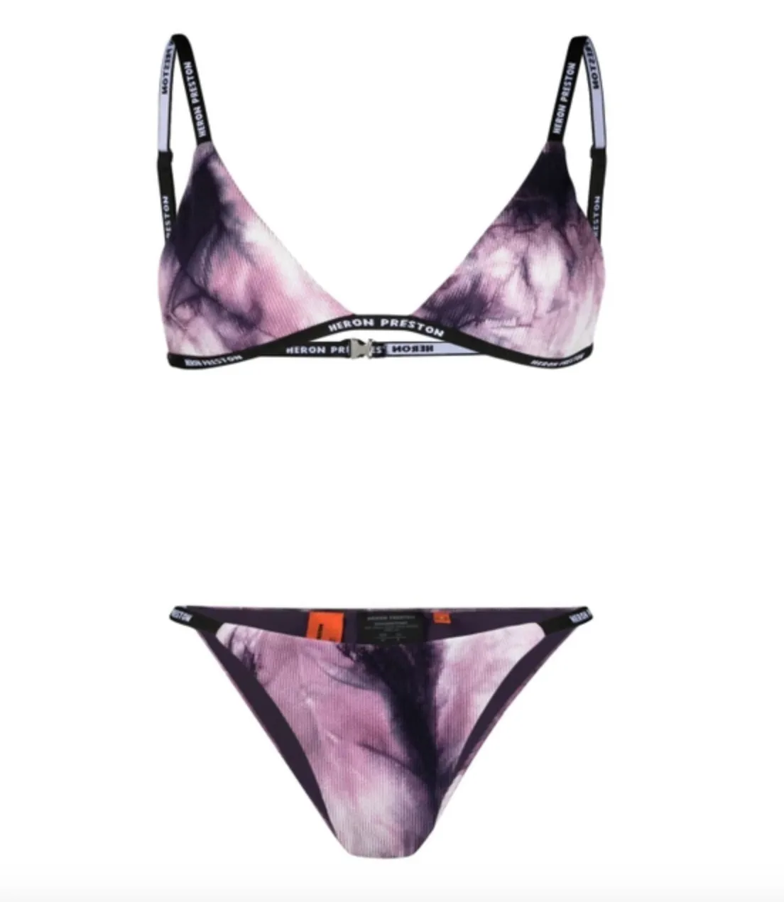 Pink Tie Dye Print One Piece Swimsuite