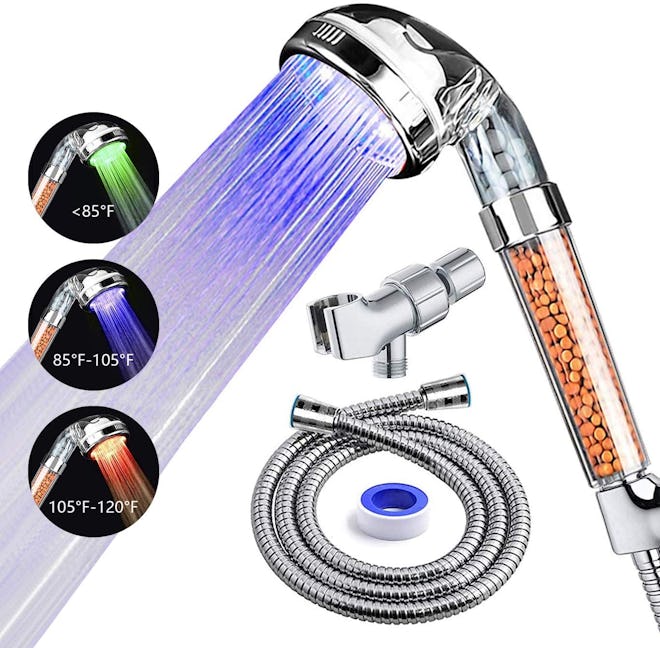 PRUGNA LED Showerhead with Filter