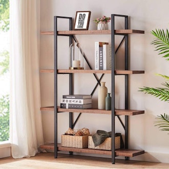 HSH Solid Wood Étagère Bookcase