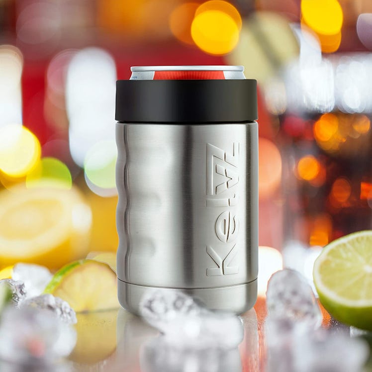 KelvZ Finger Grip Insulated Can Cooler