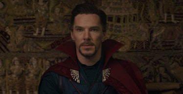 Benedict Cumberbatch as Doctor Strange in Thor: Ragnarok