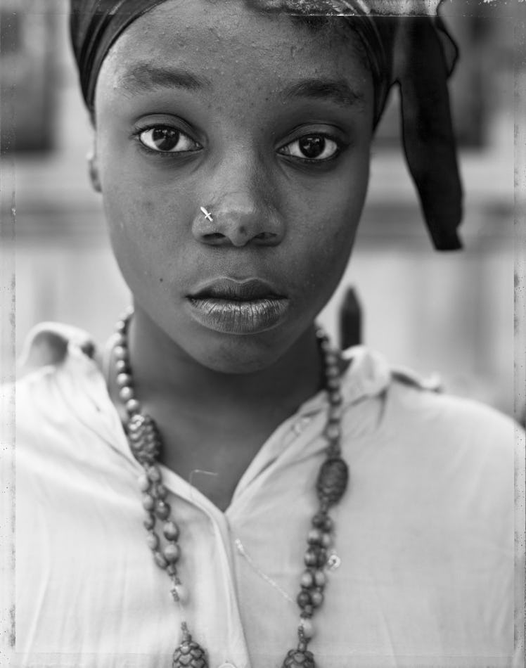 A girl photographed by Dawoud Bey