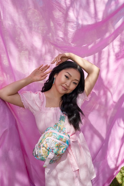 Lana Condor teams up with Vera Bradley for their new Recycled Cotton collection