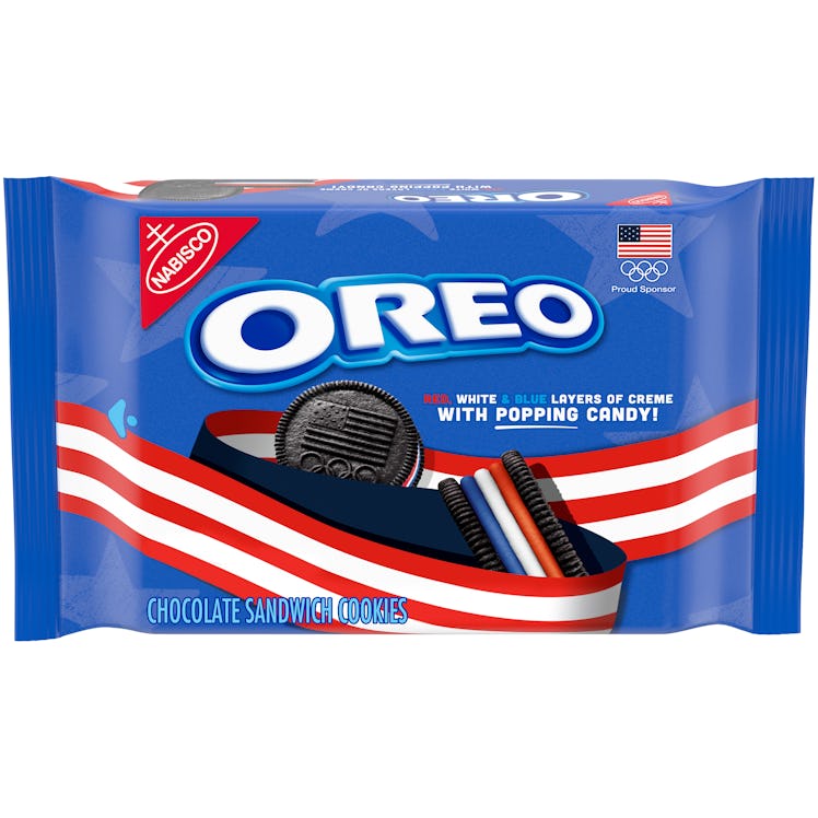 These red, white, and blue Team USA Oreos and Chips Ahoy! cookies put a spin on the bites you know a...