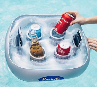 FEEBRIA Inflatable Floating Drink Holder