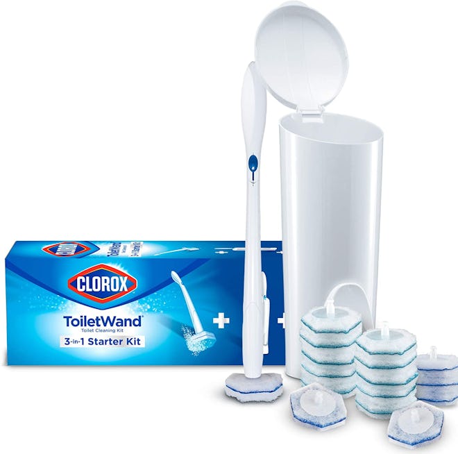 Clorox ToiletWand Disposable Toilet Cleaning Kit (16 Refills)