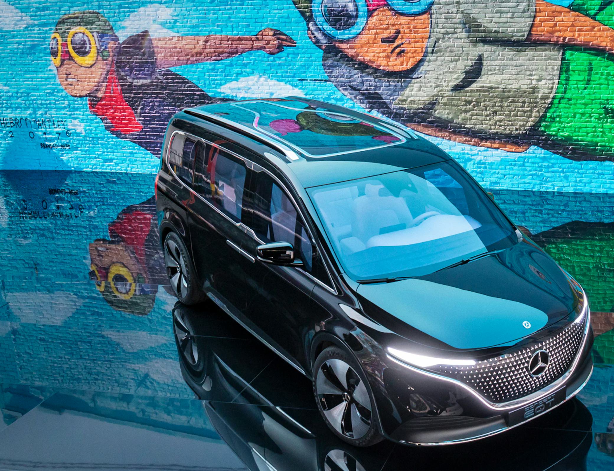 Check out MercedesBenz's new EQT allelectric minivan