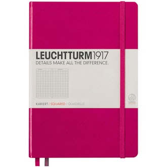 LEUCHTTURM1917 A5 Squared Hardcover Notebook