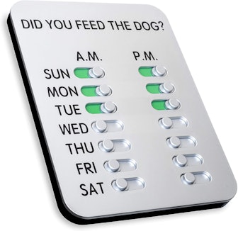 The ORIGINAL 'Did You Feed the Dog?'