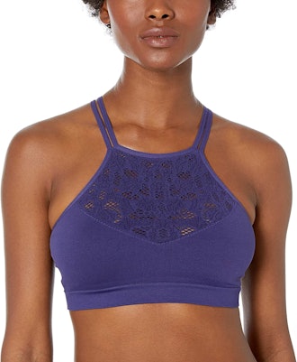 Mae High-Neck Bralette With Cutouts 