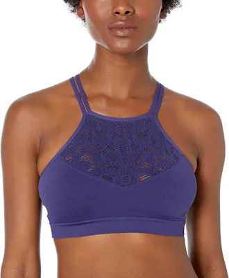Mae High-Neck Bralette With Cutouts