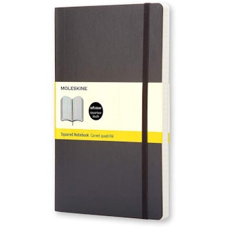 Moleskine Classic Squared/Grid Softcover Notebook