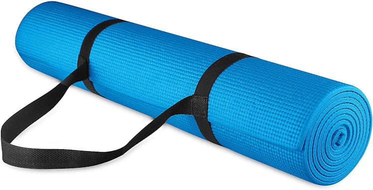 BalanceFrom GoYoga All-Purpose Yoga Mat With Carrying Strap