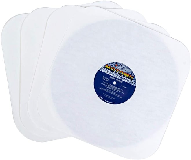 Record-Happy Vinyl Record Inner Paper Sleeves (50-Pack)
