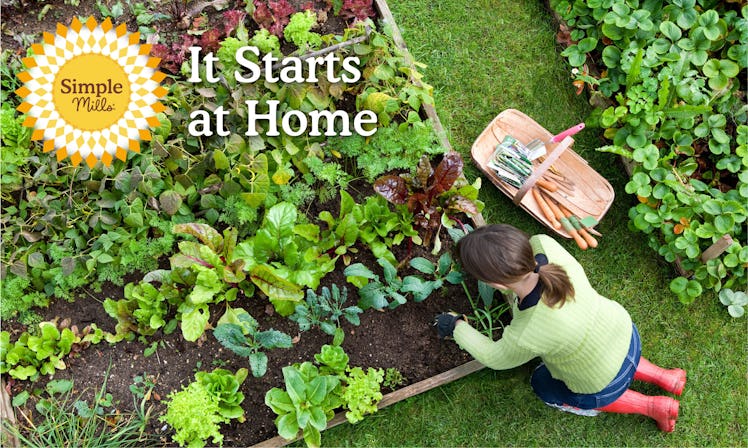 Simple Mills' It Starts At Home giveaway will gift 10 people $1,000 towards Gardeners.com.