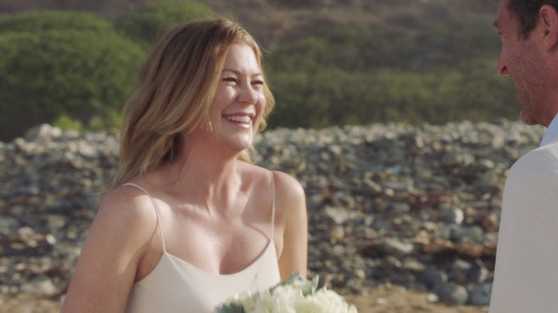 Meredith finally left the beach on 'Grey's Anatomy.' Photo via ABC