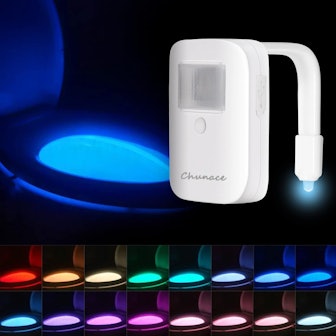 Chunace Rechargeable Toilet Bowl Night Light