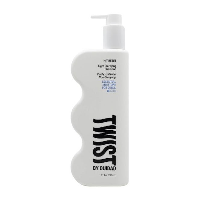 sweat proof hair product: Twist by Ouidad Hit Reset Light Clarifying Shampoo