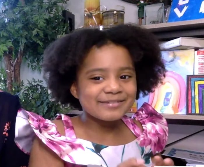 Seven-year-old Morgan Bugg appears on "The Choice" with Zerlina Maxwell to discuss how she inspired ...