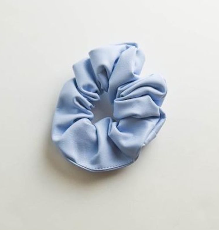 Faux Leather Scrunchie