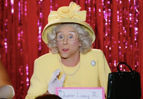 Anita Wigl'it as Queen Elizabeth during the Snatch Game on 'Drag Race Down Under'.