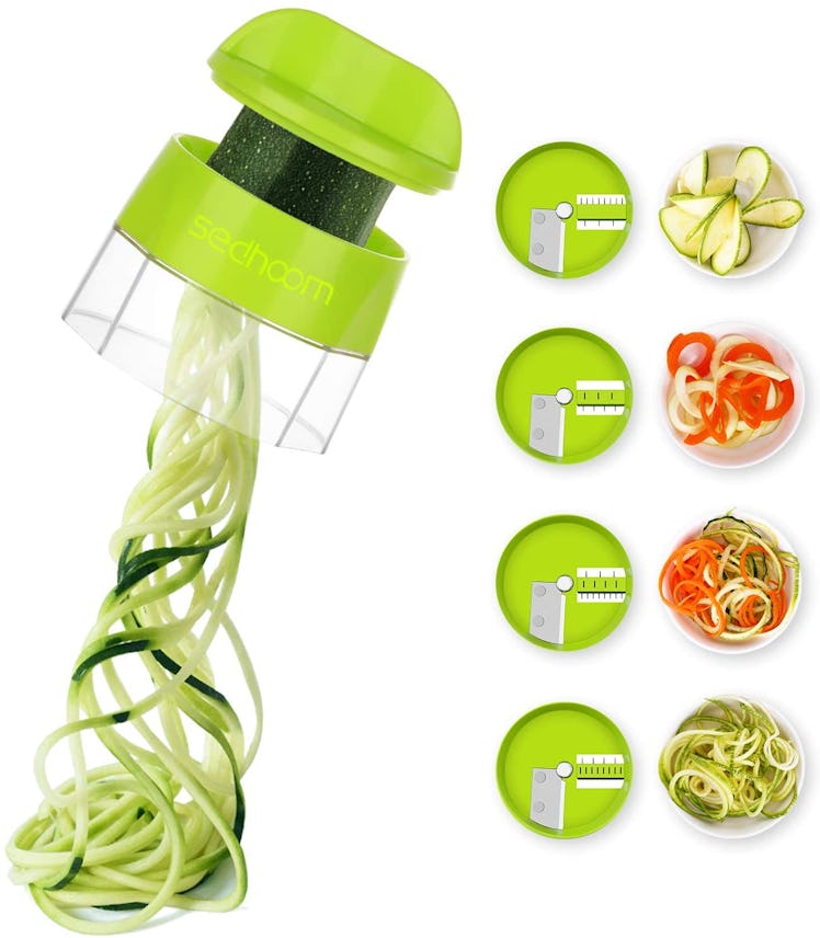 Sedhoom 4-in-1 Veggie Spiralizer