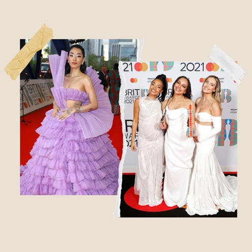 Block colour fashion at the BRITs 2021