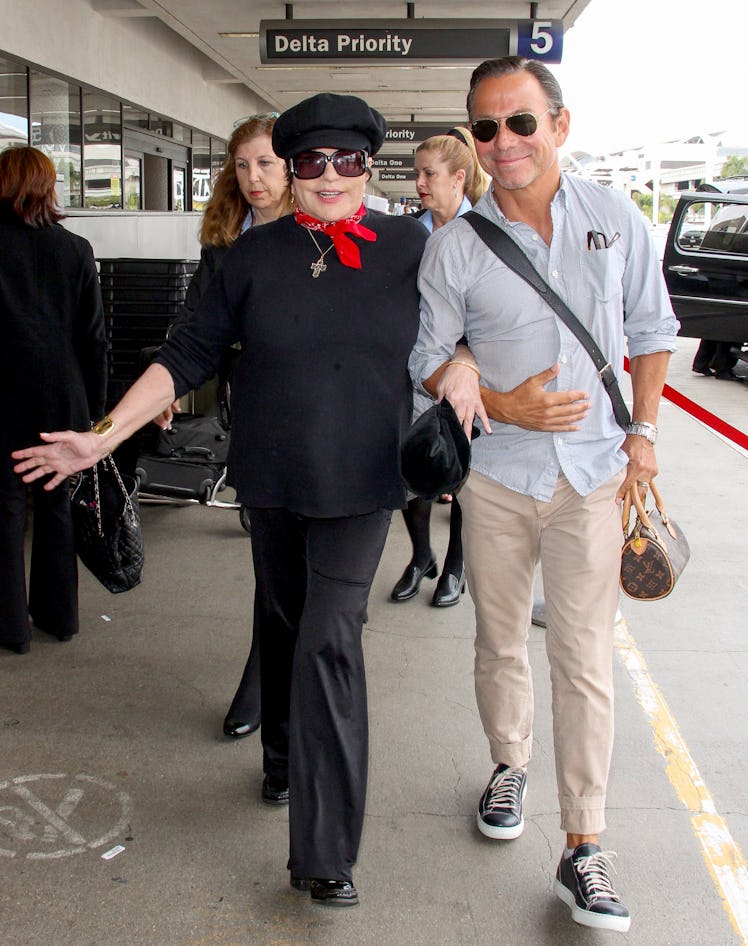 Liza at the airport