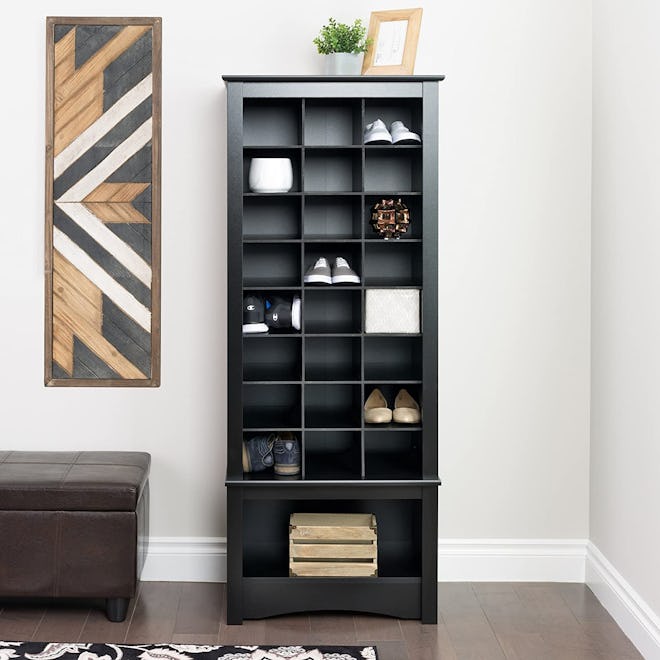 Prepac Tall 24-Pair Shoe Cabinet