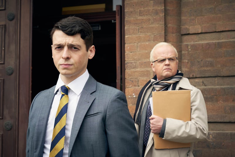 Brian Wood (ANTHONY BOYLE), Phil Shiner (TOBY JONES) in BBC's Danny Boyle 