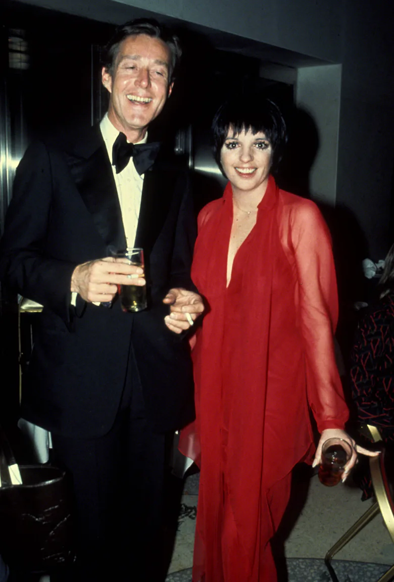 liza minnelli red dress halston Liza Minnelli Wearing Halston Editorial Stock Photo - Stock Image
