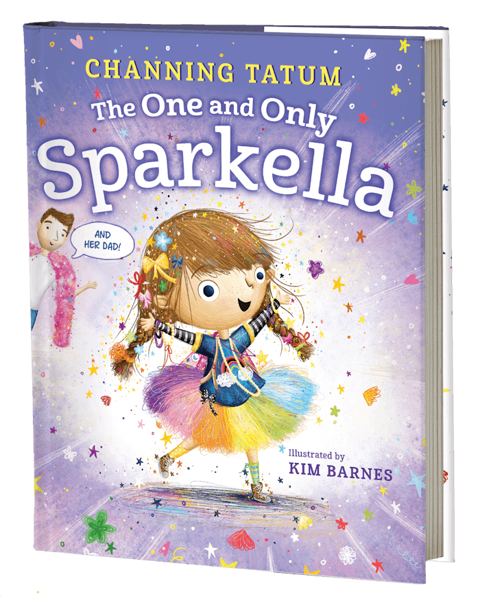 The cover of 'The One and Only Sparkella' written by Channing Tatum