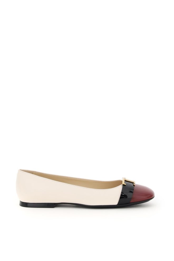 Tod's T Timeless Multicolor Ballet Flats