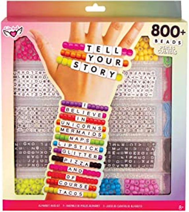 Fashion Angels DIY Tell Your Story Alphabet Bead Case