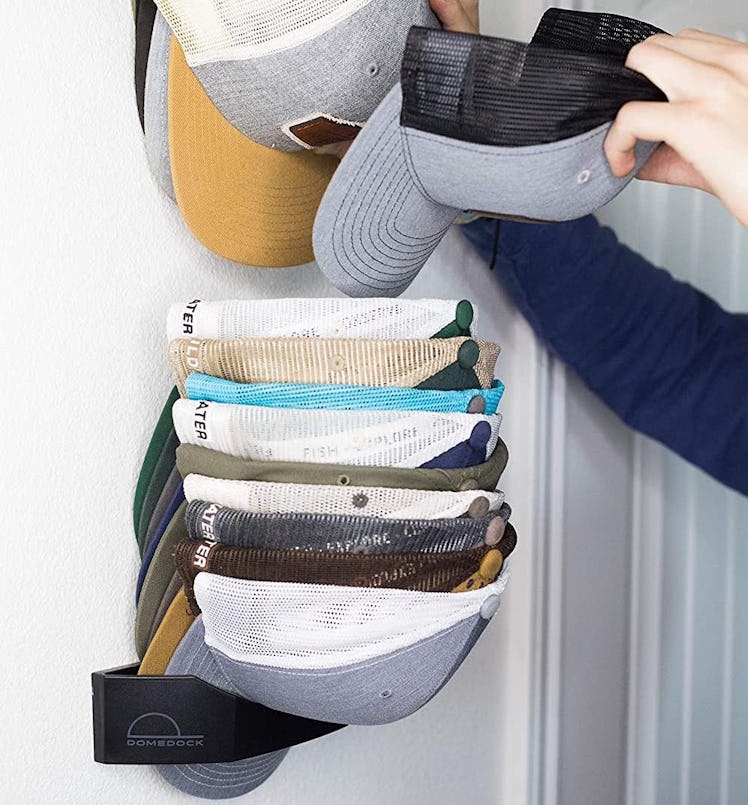 DomeDock Wall Mount Hat Rack