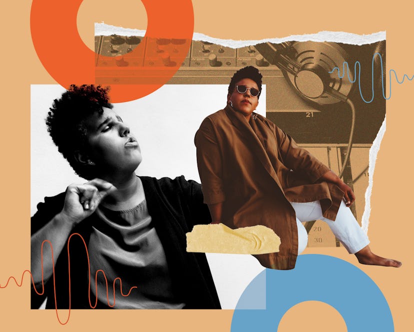 Two photos of Brittany Howard