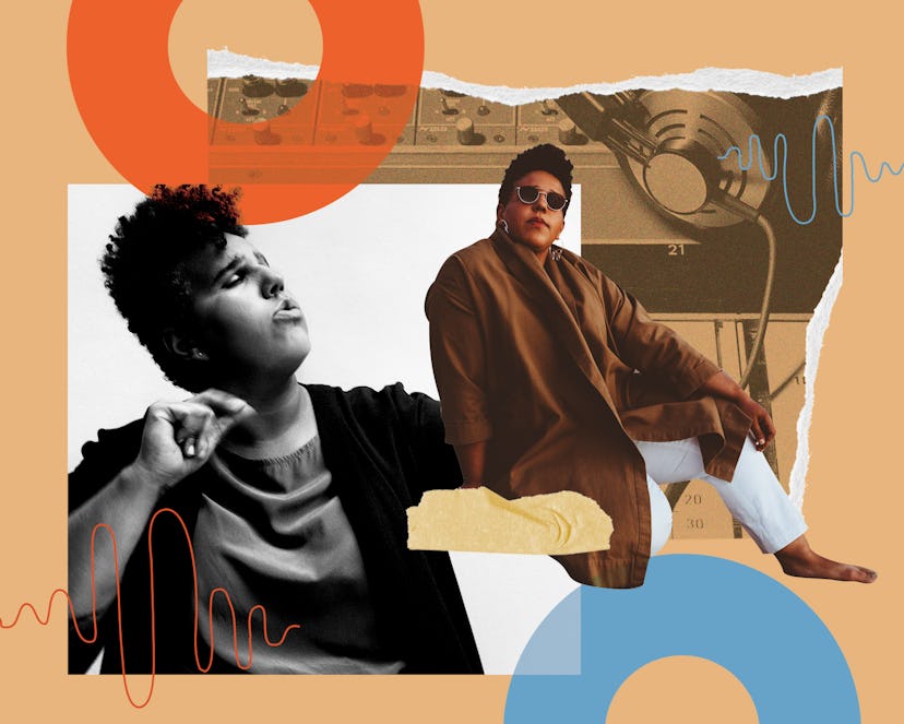 Two photos of Brittany Howard