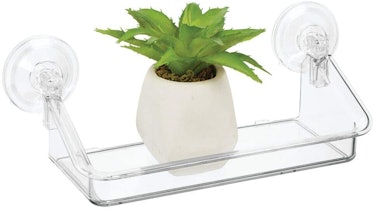 mDesign Suction Cup Shelf