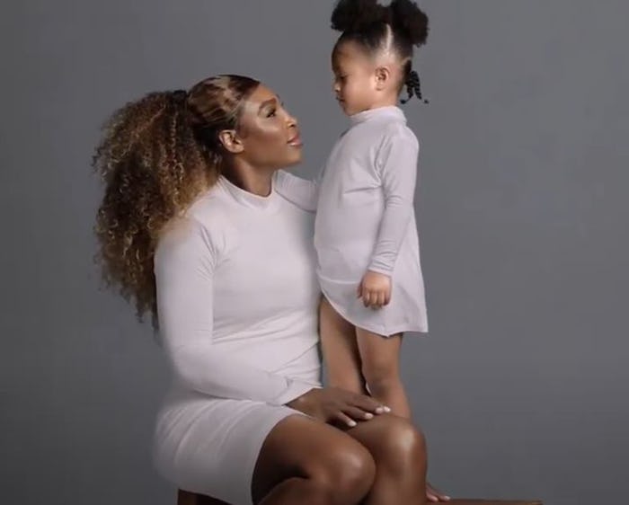Serena Williams and Daughter Olympia for Stuart Weitzman Spring 2021.