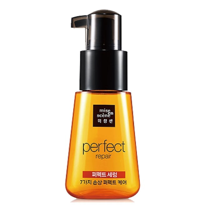 This Korean hair oil serum helps prevent breakage.