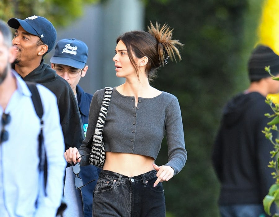 LOS ANGELES, CA - JANUARY 23: Kendall Jenner is seen on January 23, 2020 in Los Angeles, California.