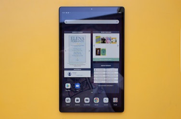Nook 10-inch 2021 review: The Nook home screen